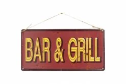 La Hacienda Bar & Grill Garden Sign