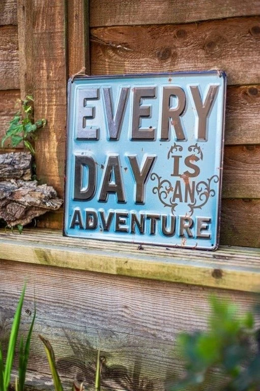 La Hacienda Every Day Is An Adventure Garden Sign - Image 3