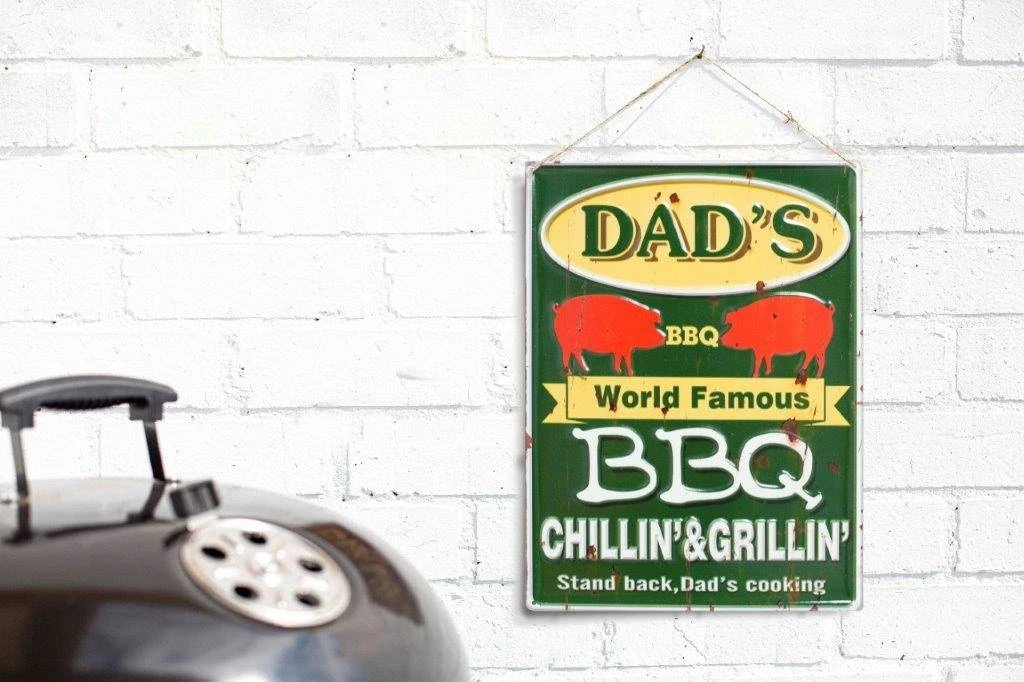 La Hacienda Dad's BBQ Garden Sign - Image 2