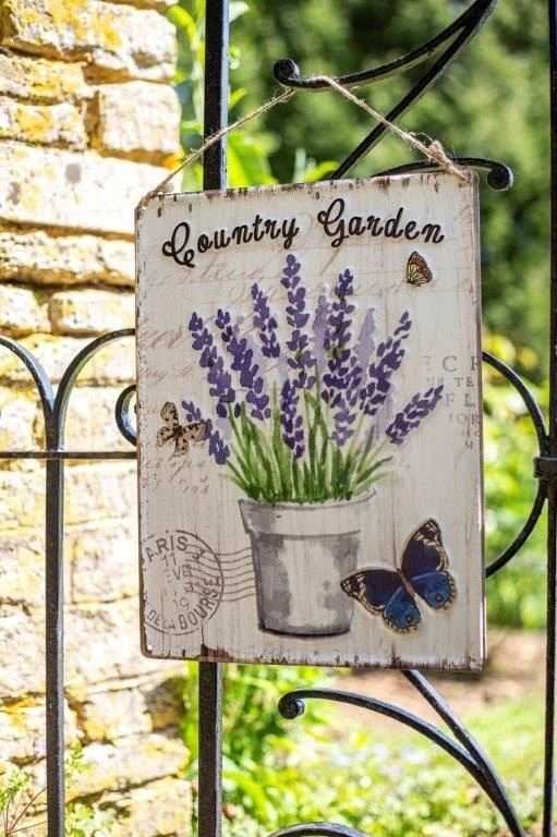 La Hacienda Country Garden Garden Sign - Image 3